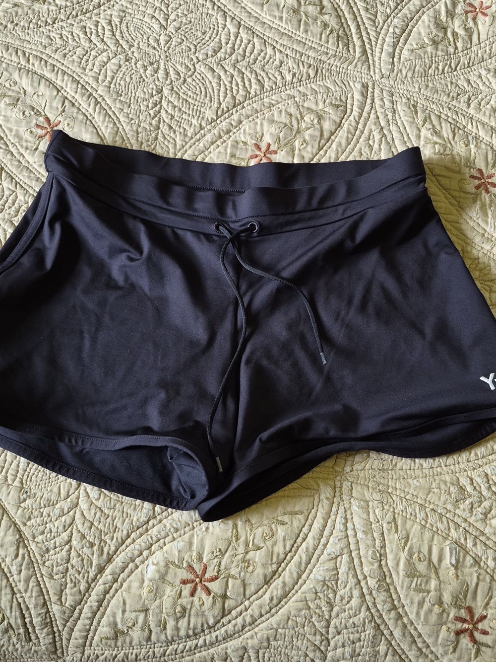 Y3 by Yohji Yamamoto Black Athletic Shorts